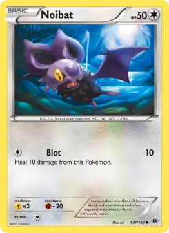 Pokémon-Karte Noibat 131/162