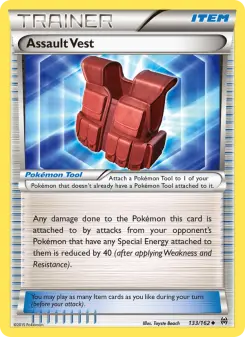 Pokémon-Karte Assault Vest 133/162
