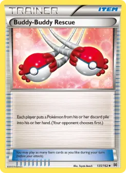 Pokémon-Karte Buddy-Buddy Rescue 135/162