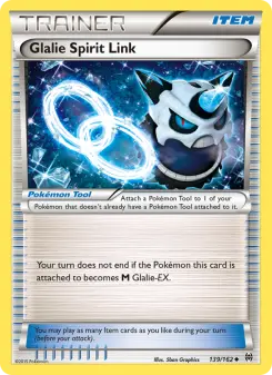 Pokémon-Karte Glalie Spirit Link 139/162