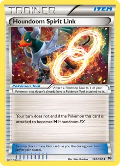 Pokémon-Karte Houndoom Spirit Link 142/162