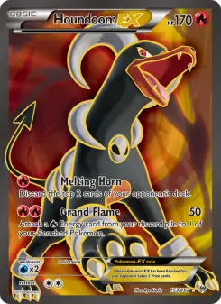 Pokémon-Karte Houndoom EX 153/162