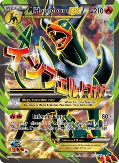 Pokémon-Karte M Houndoom EX 154/162