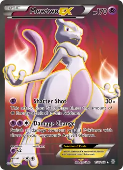 Pokémon-Karte Mewtwo EX 158/162