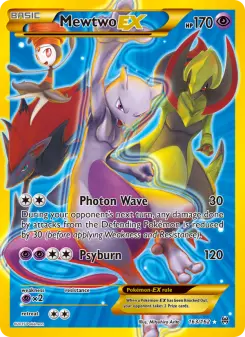 Pokémon-Karte Mewtwo EX 163/162