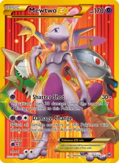 Pokémon-Karte Mewtwo EX 164/162