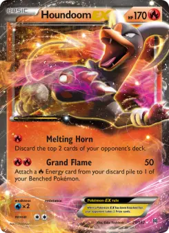 Pokémon-Karte Houndoom EX 021/162