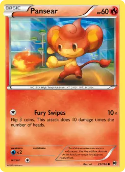 Pokémon-Karte Pansear 023/162