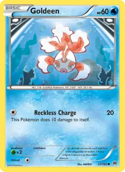 Pokémon-Karte Goldeen 027/162