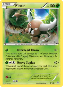 Pokémon-Karte Pinsir 003/162
