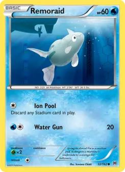 Pokémon-Karte Remoraid 032/162