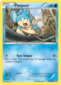 Pokémon-Karte Panpour 041/162
