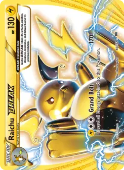 Pokémon-Karte Raichu BREAK 050/162