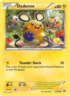 Pokémon-Karte Dedenne 057/162