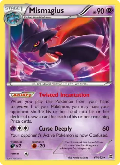 Pokémon-Karte Mismagius 066/162