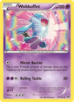 Pokémon-Karte Wobbuffet 067/162