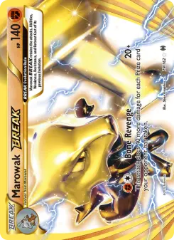 Pokémon-Karte Marowak BREAK 079/162