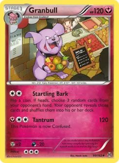 Pokémon-Karte Granbull 099/162