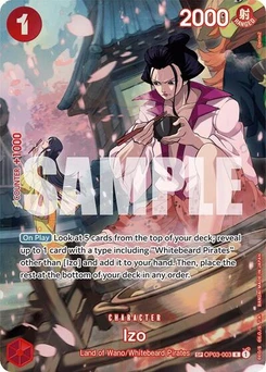One Piece-Karte Izo (SP) OP03-003