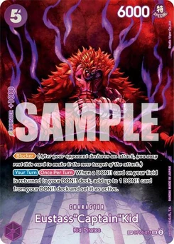 One Piece-Karte Eustass"Captain"Kid (SP) OP05-074