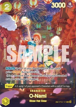 One Piece-Karte O-Nami (SP) OP06-101
