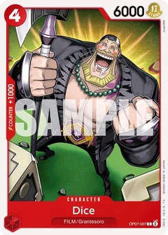 One Piece-Karte Dice OP07-007