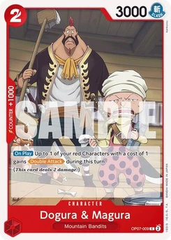 One Piece-Karte Dogura & Magura OP07-009