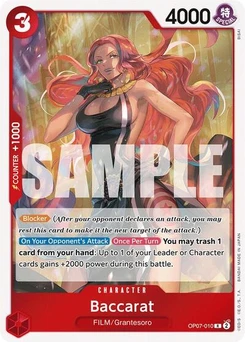One Piece-Karte Baccarat OP07-010
