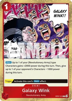 One Piece-Karte Galaxy Wink OP07-016