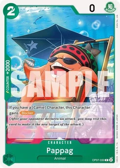 One Piece-Karte Pappag OP07-030