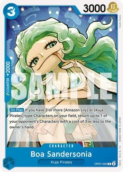 One Piece-Karte Boa Sandersonia OP07-050