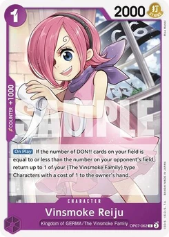 One Piece-Karte Vinsmoke Reiju OP07-062