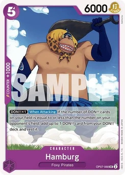 One Piece-Karte Hamburg OP07-068