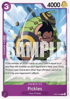 One Piece-Karte Pickles OP07-069