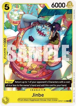 One Piece-Karte Jinbe (102) OP07-102