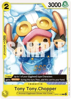 One Piece-Karte Tony Tony.Chopper (103) OP07-103