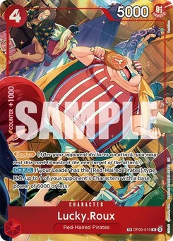 One Piece-Karte Lucky.Roux (TR) OP09-015