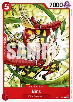 One Piece-Karte Bins OP11-011