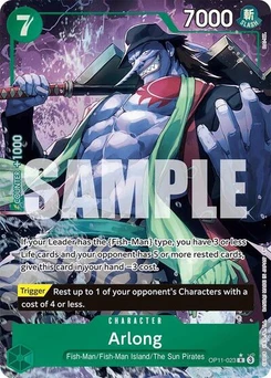 One Piece-Karte Arlong (Alternate Art) OP11-023v2