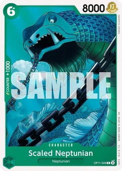 One Piece-Karte Scaled Neptunian OP11-026