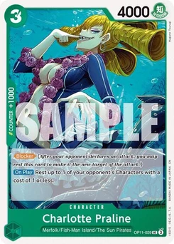 One Piece-Karte Charlotte Praline OP11-029
