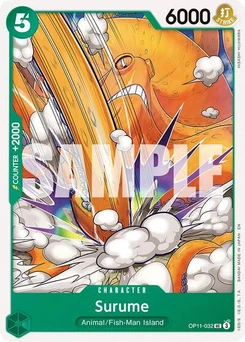 One Piece-Karte Surume OP11-032