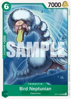 One Piece-Karte Bird Neptunian OP11-033