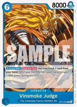 One Piece-Karte Vinsmoke Judge OP11-044