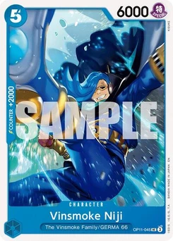 One Piece-Karte Vinsmoke Niji OP11-045
