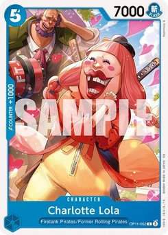 One Piece-Karte Charlotte Lola OP11-052