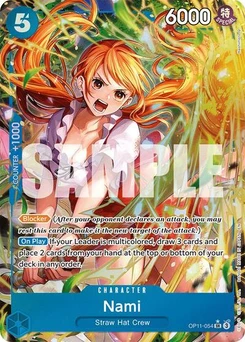 One Piece-Karte Nami (054) (Alternate Art) OP11-054v2