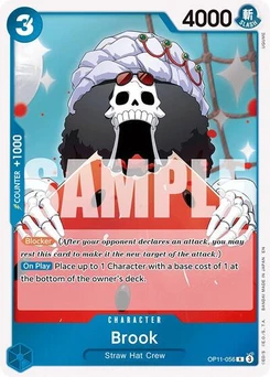 One Piece-Karte Brook OP11-056