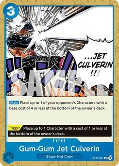 One Piece-Karte Gum-Gum Jet Culverin OP11-061
