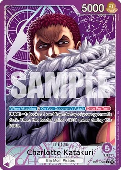 One Piece-Karte Charlotte Katakuri (062) (Alternate Art) OP11-062v2